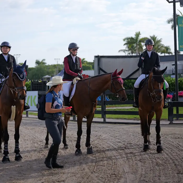 Team at the show grounds